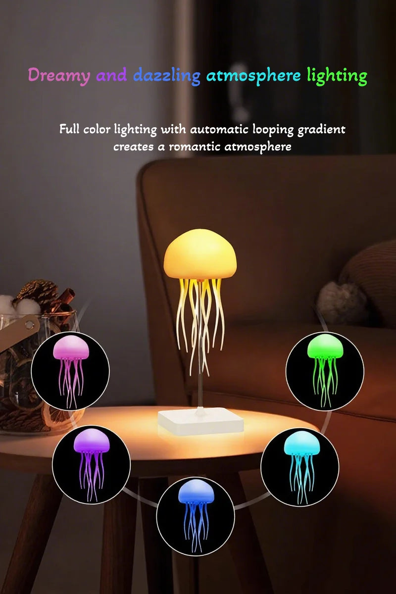 🌊✨ Lámpara Medusa Flotante RGB — ¡Magia en tu Hogar!