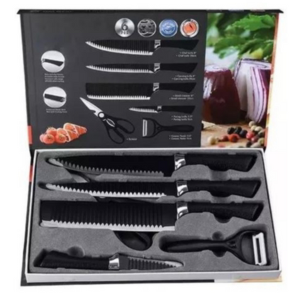 Set de Cuchillos Premium de 6 Piezas
