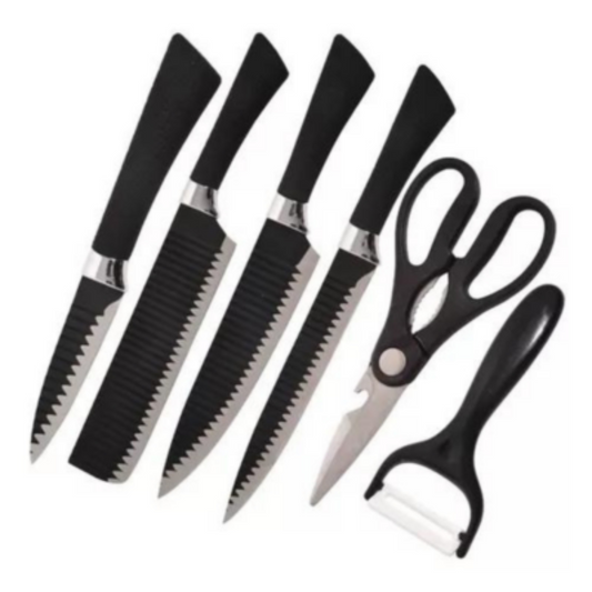 Set de Cuchillos Premium de 6 Piezas