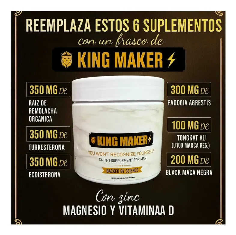 KING MAKER™ suplemento integral