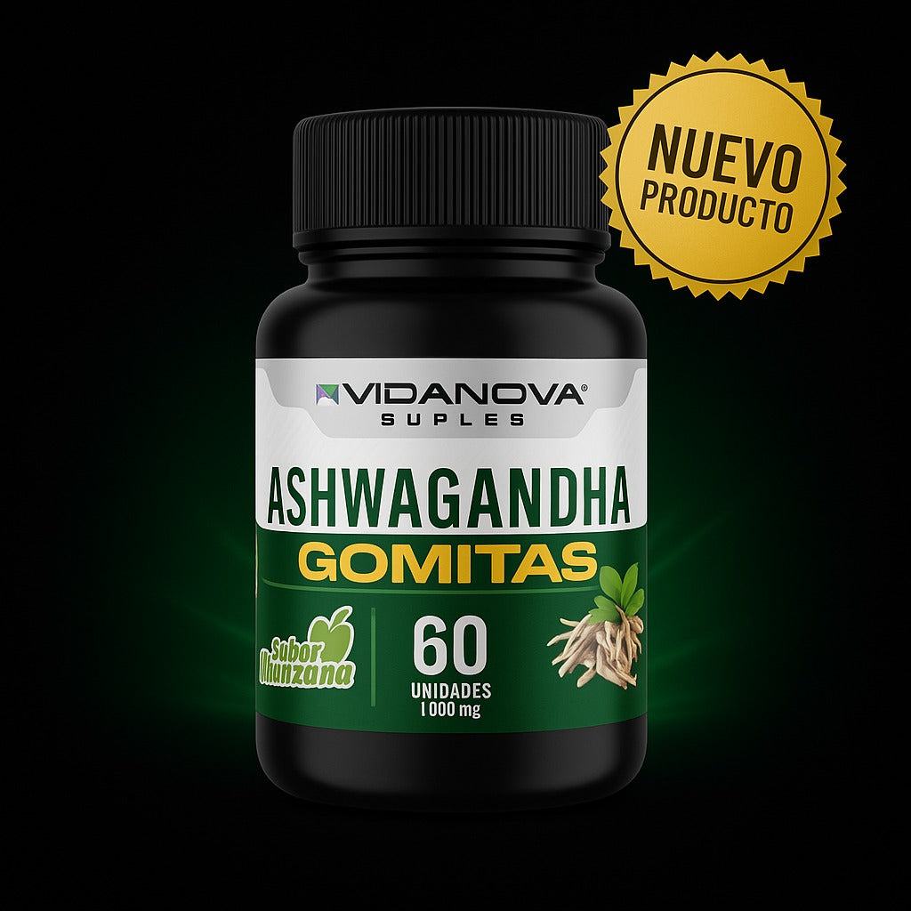 60 GOMITAS ASHWAGANDHA 1000mg