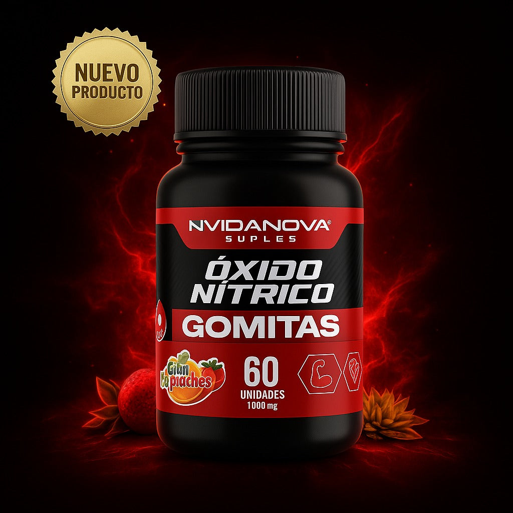 60 GOMITAS OXIDO NITRICO 1000mg