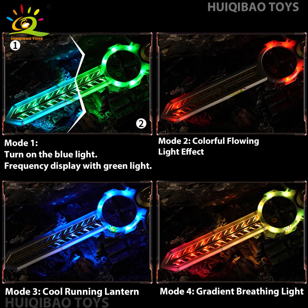 ⚡ Dron Espada Voladora con Luces LED