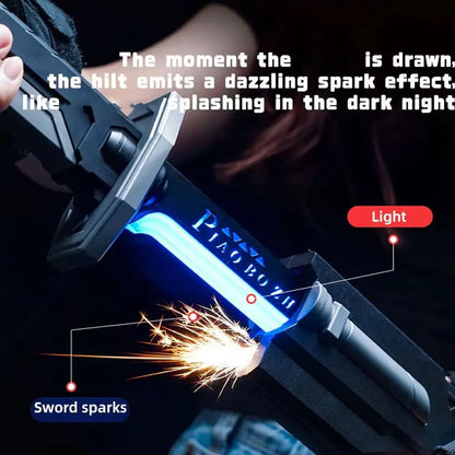 🌈 Espada Mágica LED: Luces, Chispas y Diversión Sin Límites