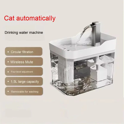 💦 Bebedero Automático para Gatos – Silencioso y Siempre Limpio
