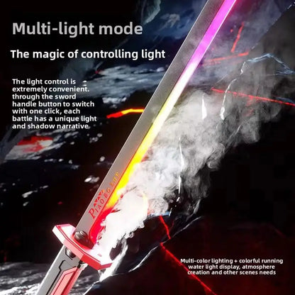 🌈 Espada Mágica LED: Luces, Chispas y Diversión Sin Límites