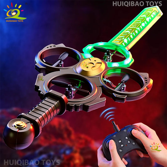 ⚡ Dron Espada Voladora con Luces LED