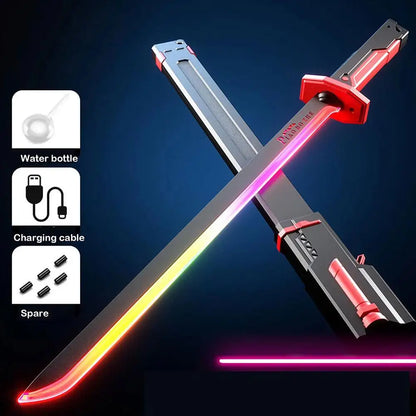 🌈 Espada Mágica LED: Luces, Chispas y Diversión Sin Límites