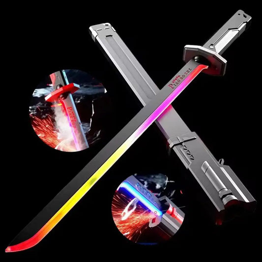 🌈 Espada Mágica LED: Luces, Chispas y Diversión Sin Límites
